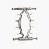 adjustable labia squeezer with screws for pleasure