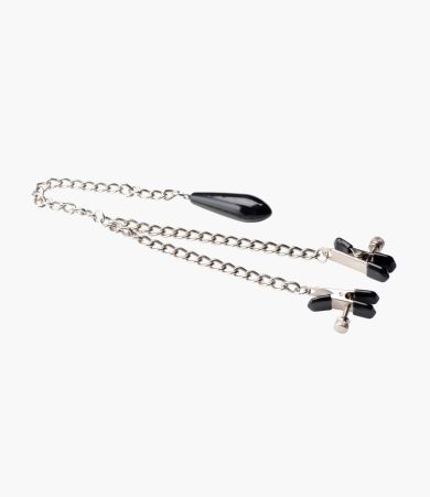 Titty and Labia Taunter Clamps with Weighted Bead