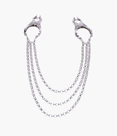 Affix Triple Chain Labia & Nipple Stretching Clamps