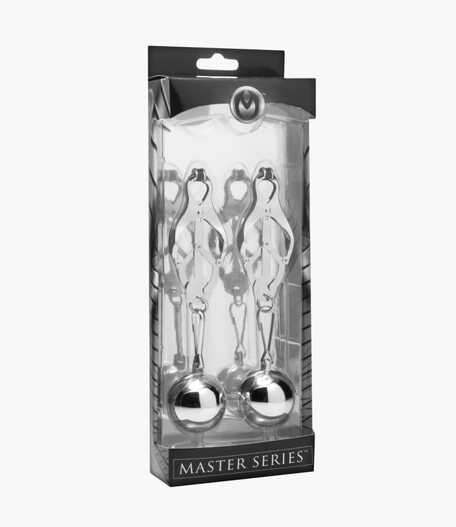 Deviant Monarch Weighted Labia Elongation Clamps