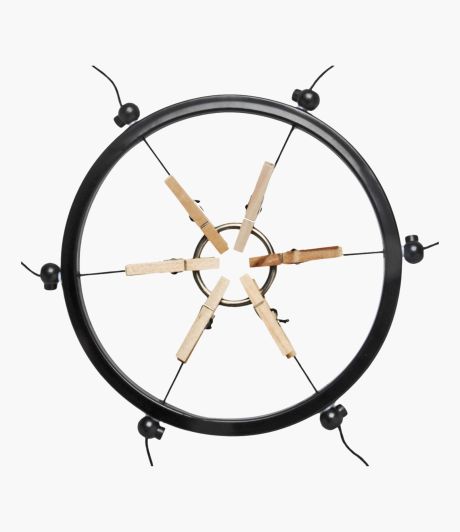 Adjustable Labia Spreader Ring with Clothespin Clamps